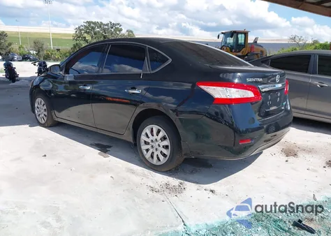 2014 Nissan Sentra Fe+ S/Fe+ Sv/S/Sl/Sr/Sv из США, поврежденный, VIN 3N1AB7AP2EY201188